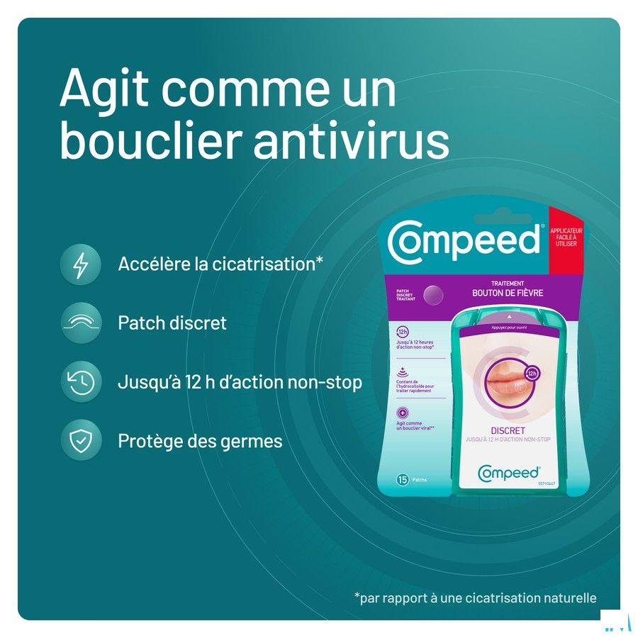 Compeed Patch Bouton Fievre 15 Avec Applicateur