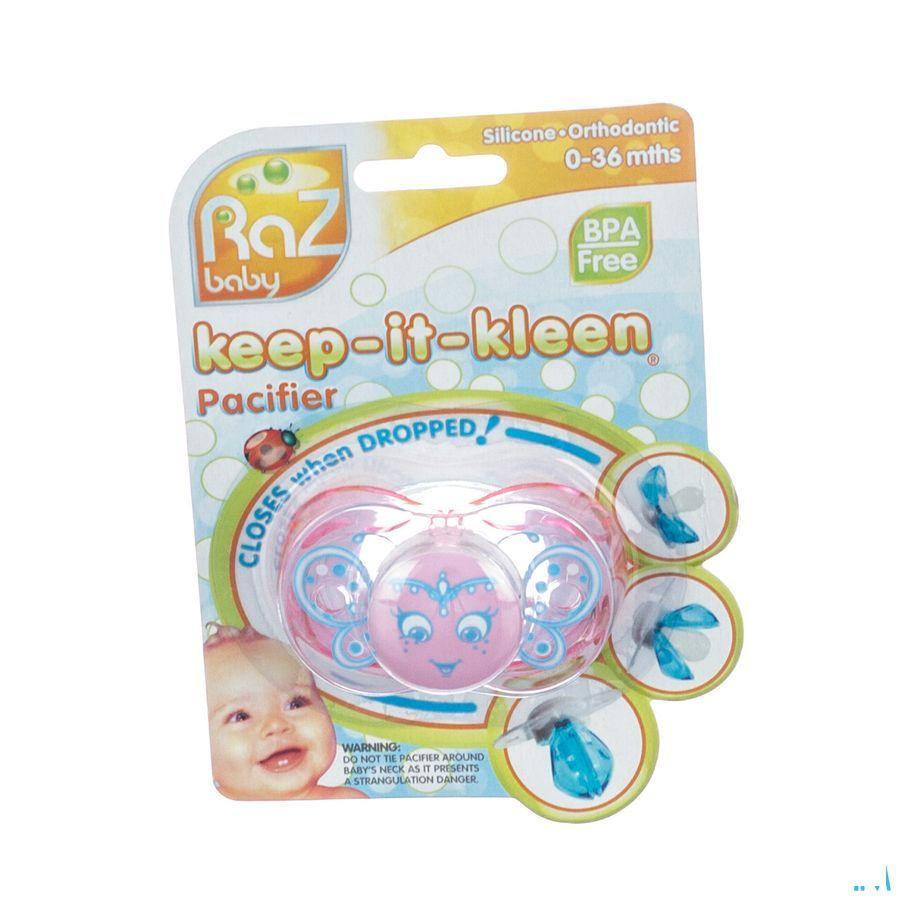 Raz Baby Keep It Clean Fospeen Betty Butterfly Pink  -  Solidpharma