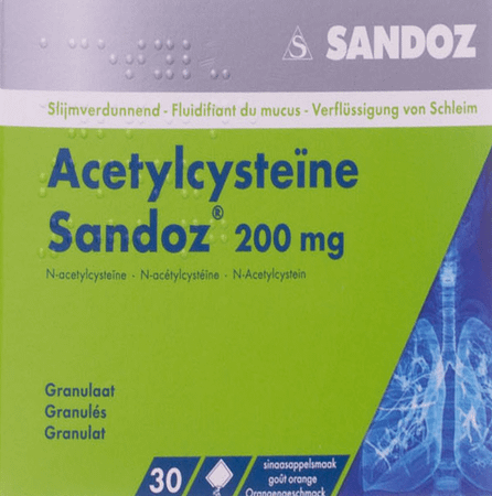 Acetylcysteine Sandoz 200 mg Sach. 30 X 200 mg