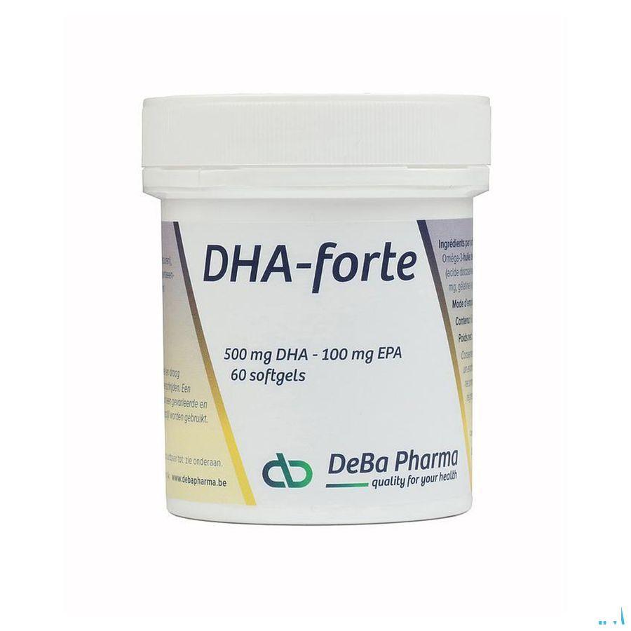 Dha Forte Capsule 60x500 mg  -  Deba Pharma