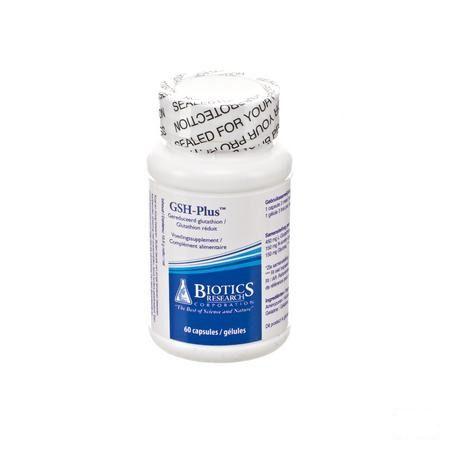 Biotics GSH-Plus (glutathion réduit) 60 gélules  -  Energetica Natura