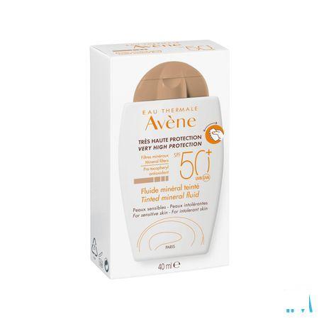 Avene Zon Ip50 + Minerale Fluide Getint 40 ml  -  Avene