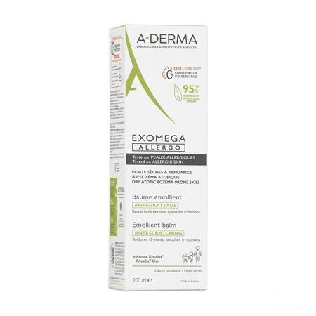 Aderma Exomega Allergo Balsem Emolierend Tube200 ml  -  Aderma