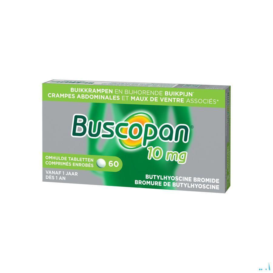 Buscopan 10 mg Omhulde Tabl 60