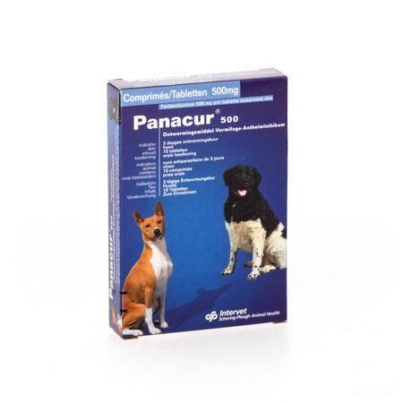 Panacur Comprimes 10 X 500 mg 