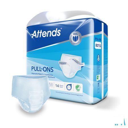 Attends Pull On 8 Slip Xl 1x14