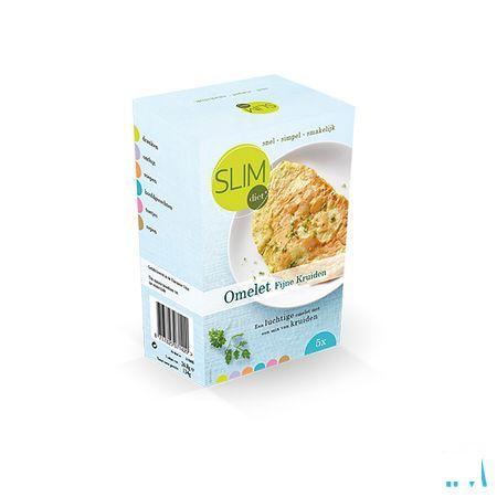 Slimdiet Omelet Fijne Kruiden Zakje 5x25 gr  -  Slimdiet Bv