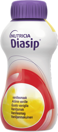 Diasip Vanille Fles 4X200 ml  -  Nutricia