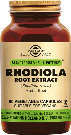 Solgar Rhodiola Root Extract V-Capsule 60  -  Solgar Vitamins