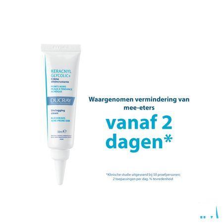 Ducray Keracnyl Glycolic + Creme Tegen Zw.Puntjes 30 ml  -  Ducray Benelux