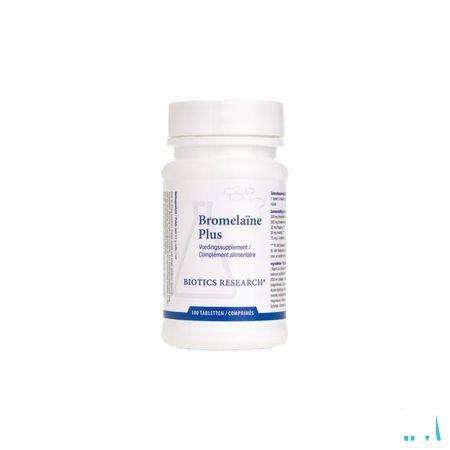 Biotics Bromelaïne Plus 100 tabletten  -  Energetica Natura