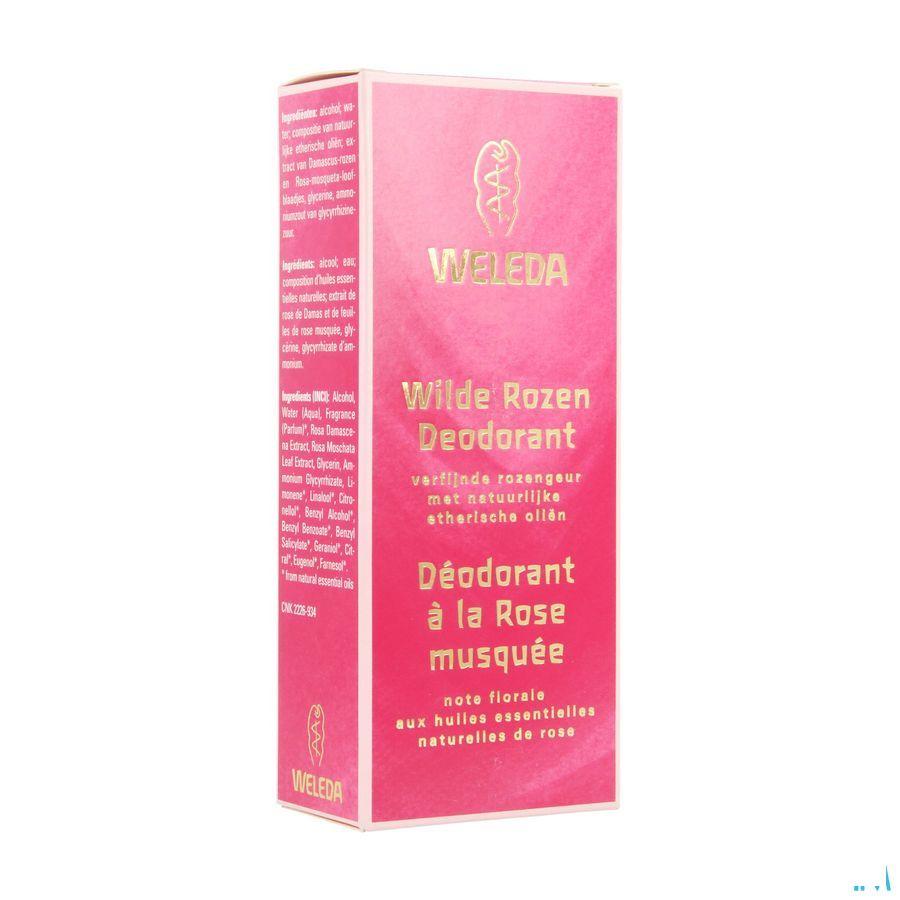 Weleda Deodorant Rose Musquee 100 ml  -  Weleda