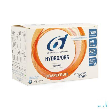 6d Sixd Hydro Ors Grapefruit Zakjes 20