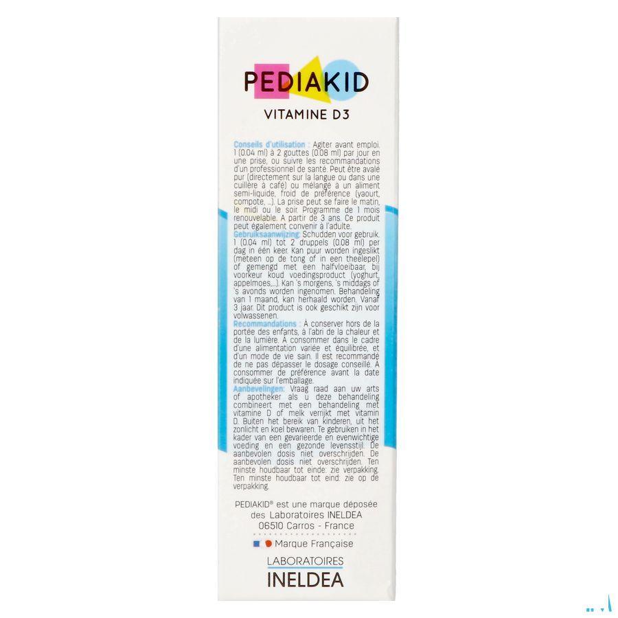 Pediakid Vitamine D3 Solution Buvable Flacon 20 ml