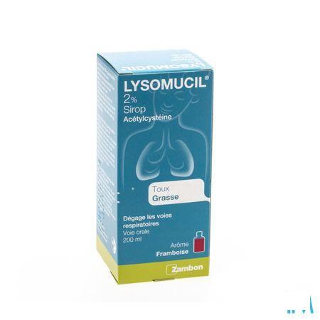 Lysomucil 2% Siroop 200 ml