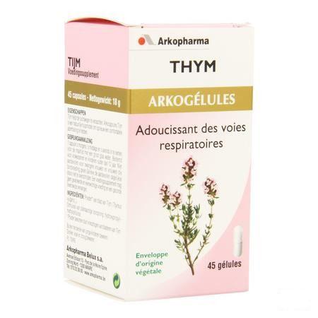 Arkogelules Thym Vegetal 45  -  Arkopharma