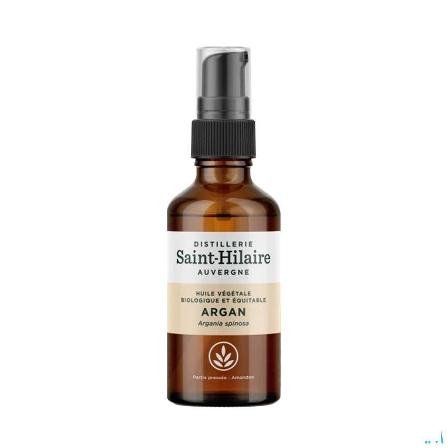 Argan Huile Vegetale Flacon Pompe 50 ml  -  Bioholistic Diffusion