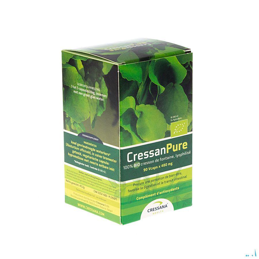 Cressan Pure V-Capsule 90x500 mg  -  Cressana