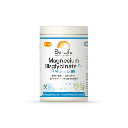Magnesium Bisglycinate 750+Vit B6 Be Life Caps 90  -  Be-Life