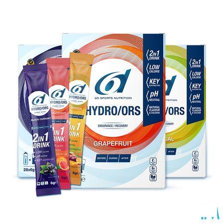 6D Hydro Ors Blackcurrant Zakje 28X6G