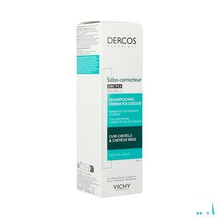 Vichy Dercos Verzorging Shampoo Sebum Regulerend 200 ml