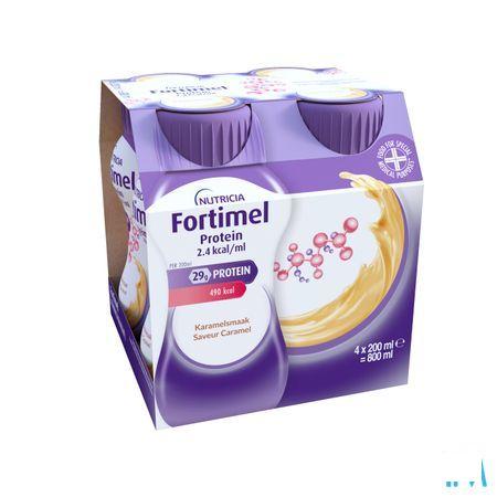 Fortimel Protein 2.4Kcal Caramel 4 x 200 ml