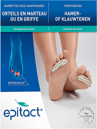 Epitact Hamerteen-klauwteen Man Gel Sil 1 Paar  -  Millet Innovation