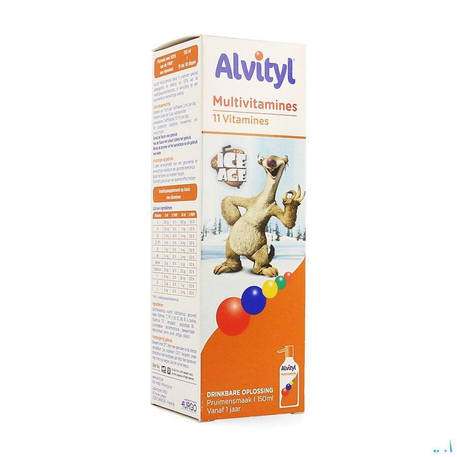 Alvityl Multivitamines Adg Sirop 150 ml  -  Urgo Healthcare