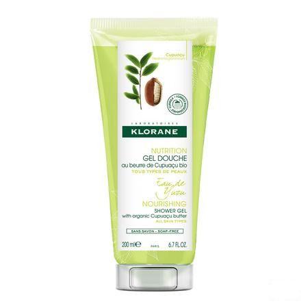 Klorane Corps Gel Douche Eau Yuzu 200 ml