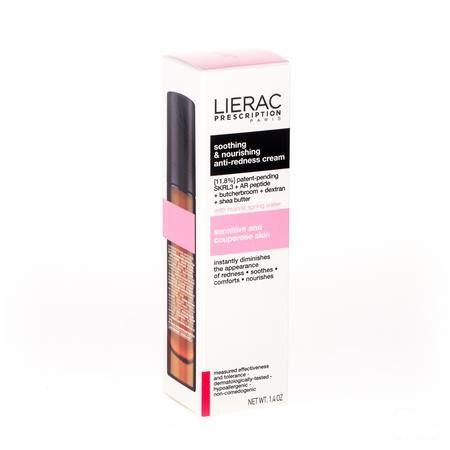 Lierac Prescription Cr. Anti rouge Apais & nouris 40 ml