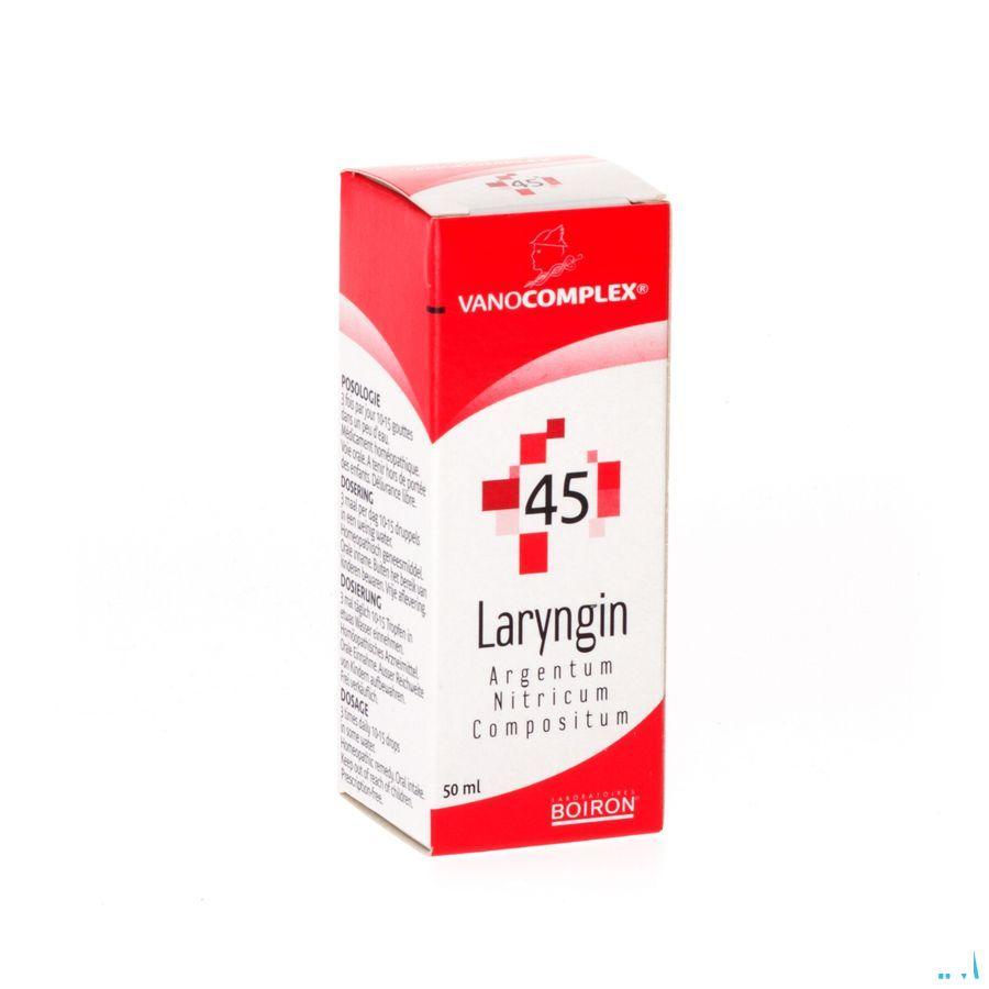 Vanocomplex N45 Laryngin Gouttes 50 ml  -  Unda - Boiron