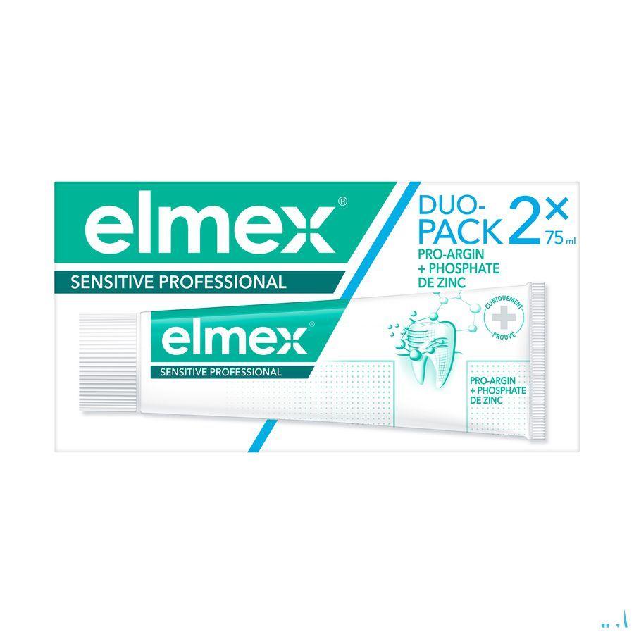 Elmex Sensitive Professional Dentifrice Tube2X75 ml
