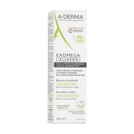 Aderma Exomega Allergo Emolierende Balsem 40 ml