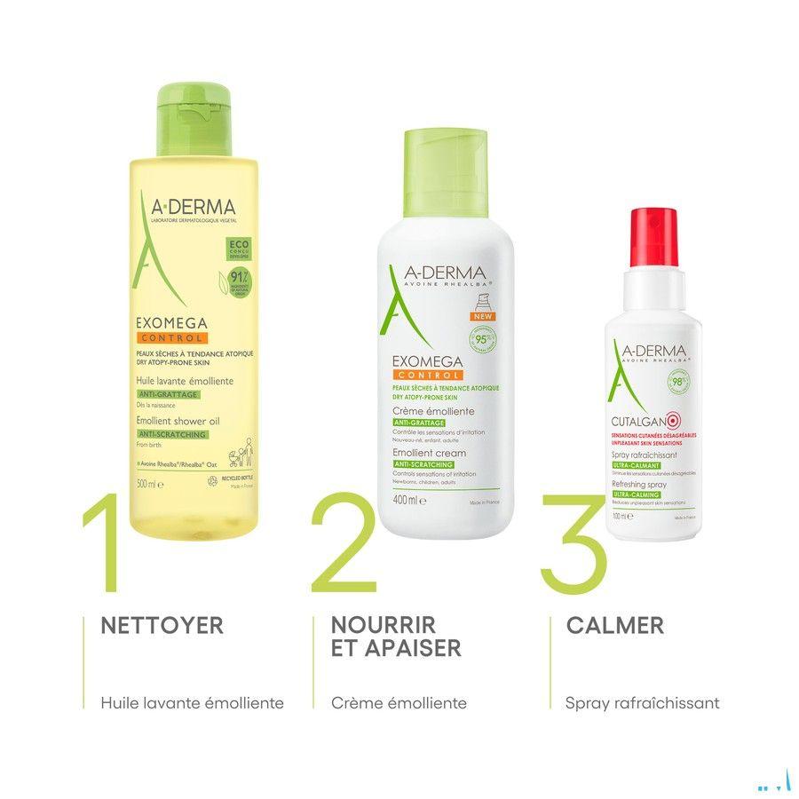 Aderma Exomega Control Olie Emolierend Tube 500 ml  -  Aderma