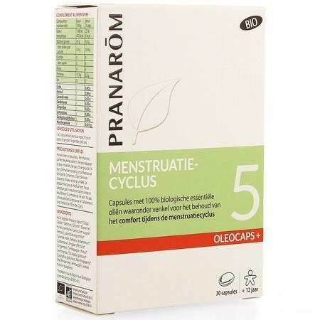 OleoCapsule + Bio 5 Menstruatie Capsule 30  -  Pranarom