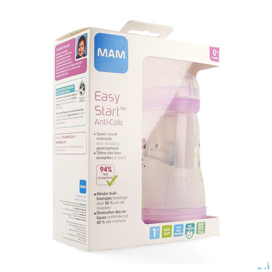 Mam Zuigfles Easy Start Anti colic 260 ml Meisje