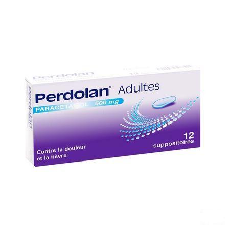 Perdolan Suppo Ad 12x500 mg