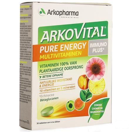 Arkovital Pure Energy Immunoplus Tabletten 30  -  Arkopharma