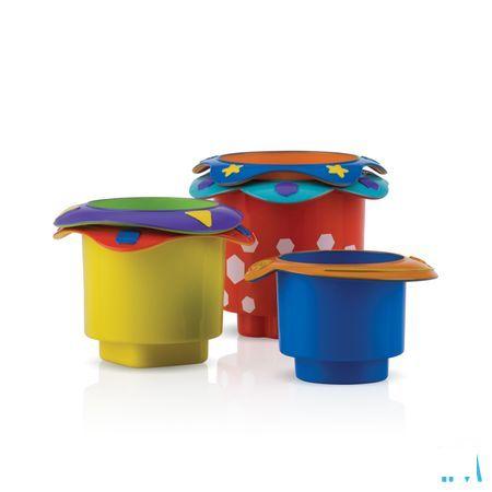 Nuby Stapelbekers - 6m +   -  New Valmar