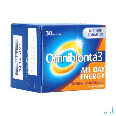 Omnibionta-3 All Day Energy Comprimes 30