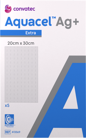 Aquacel Ag+ Extra 20 X 30Cm 5 413569