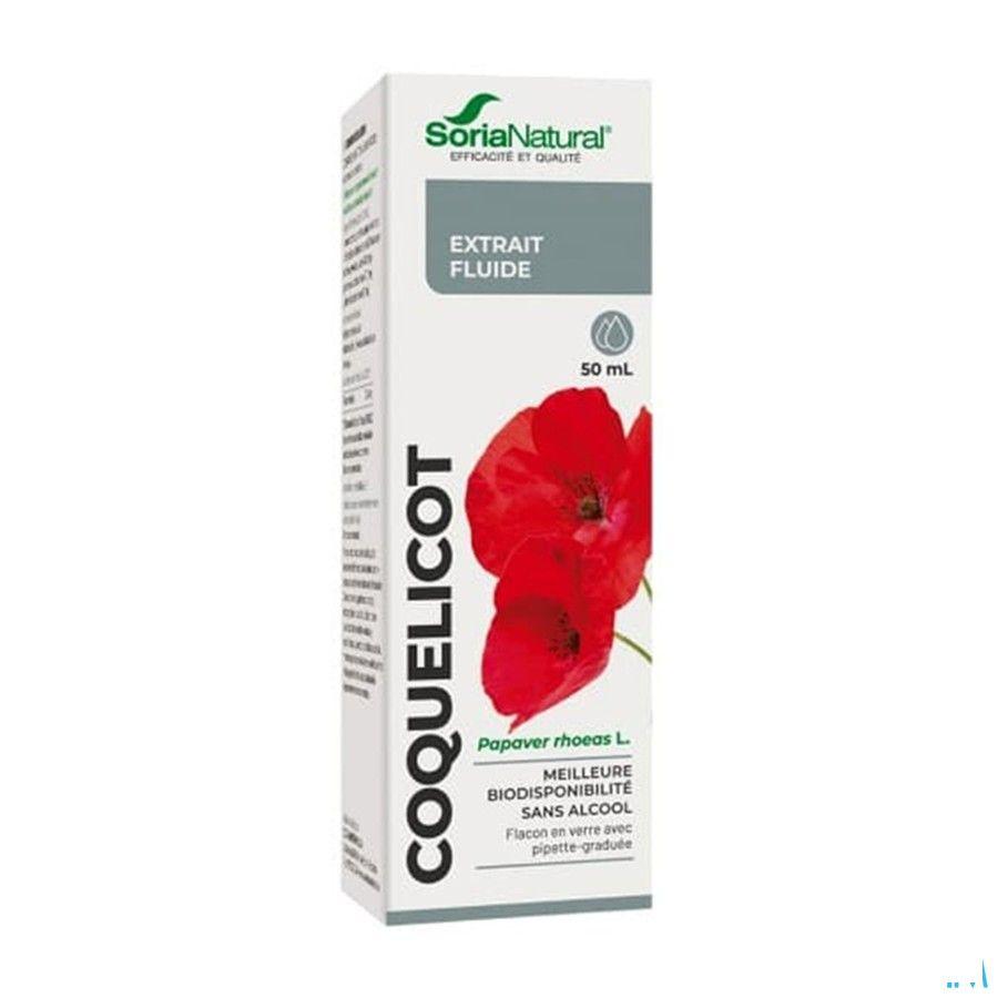 Soria Papaver Rhoeas Klaproos Extr.Glyc 50 ml  -  Soria Bel