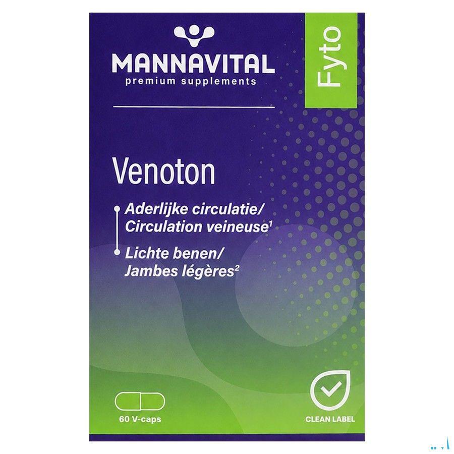 Mannavital Venoton V-Caps 60