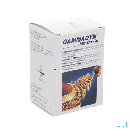 Gammadyn Ampullen 30 X 2 ml Mn-cu-co  -  Unda - Boiron