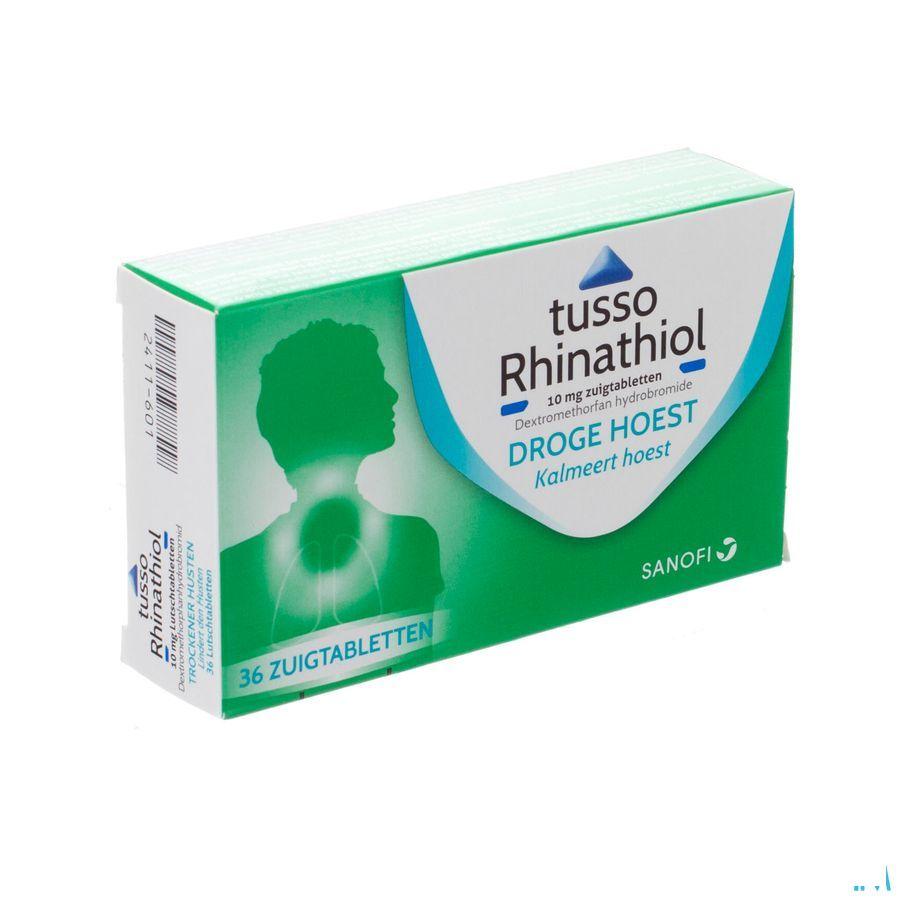Tusso Rhinathiol 10 mg Zuigtabletten 36