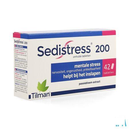 Sedistress 200 Omhulde Tabletten 42  -  Tilman