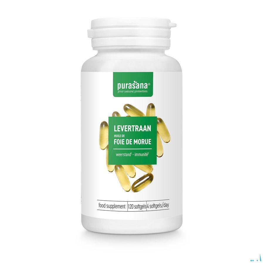 Purasana Huile Foie De Morue Capsule 120