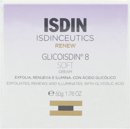 Isdinceutics Glicoisdin 8 Soft Facial Cream 50G  -  Isdin