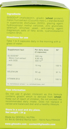 Glisodine Blister Capsule 3x20