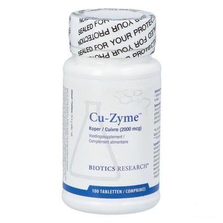 Biotics Cu-Zyme 2mg 100 tabletten  -  Energetica Natura
